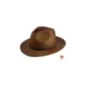 Kapelusz słomkowy fedora Rafia
