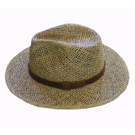 Kapelusz słomkowy letni Atlantis fedora unisex