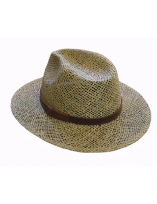 Atlantis - kapelusz słomkowy na lato w stylu fedora.