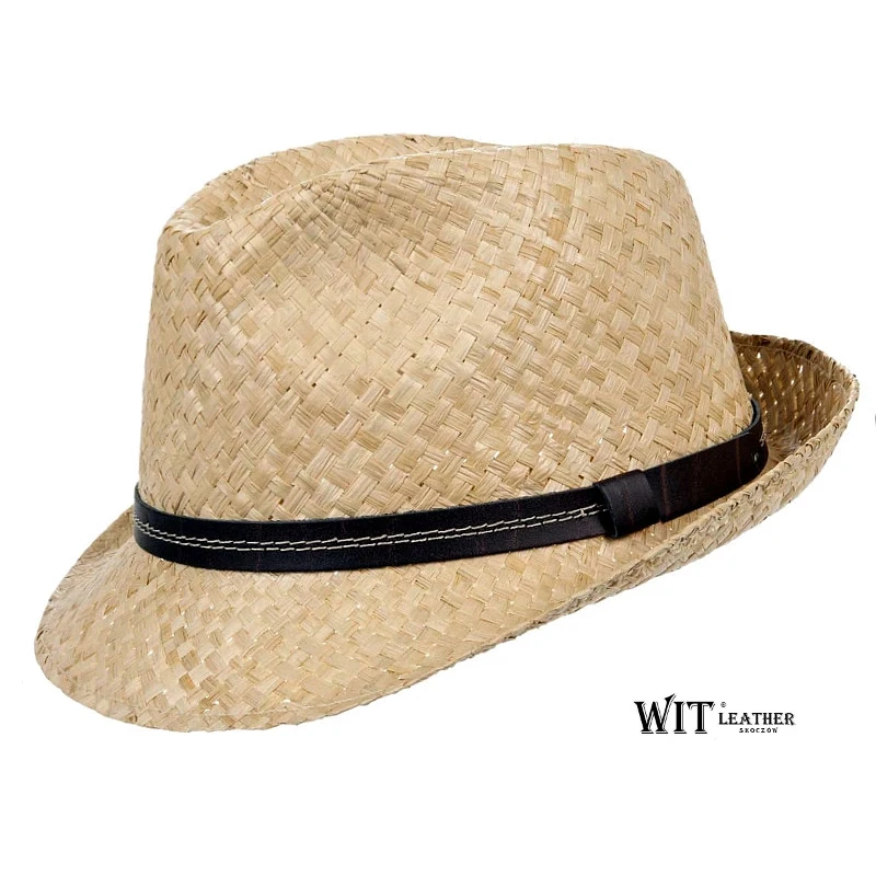 Kapelusz słomkowy trilby "Sun"