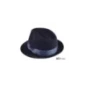 Kapelusz trilby Victor, granatowy welur