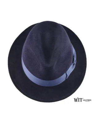 Trilby Victor - kapelusz włosowy w kolorze granatowym. Witleather