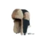 Czapka uszatka z królika K2