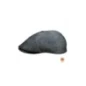 Kaszkiet Męski z Lnu Rocky szary melange