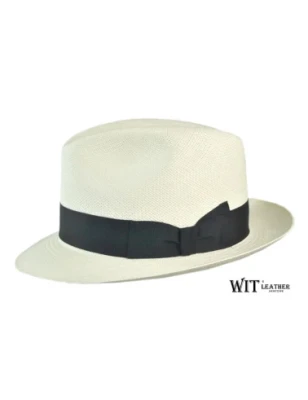 Kapelusz Panama Trilby White - dostępny w kolorze białym