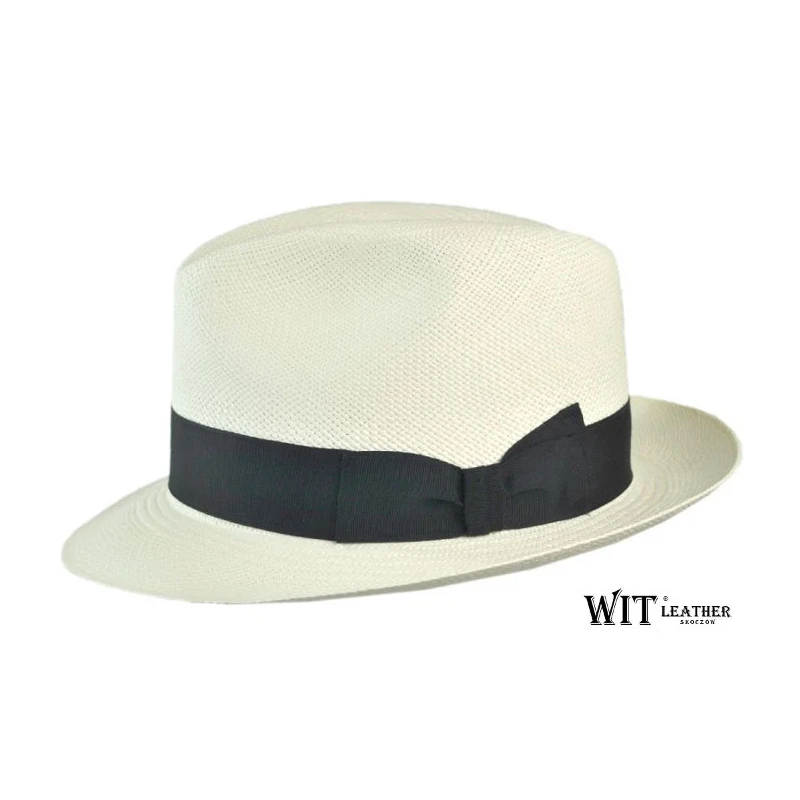 Panama Trilby White