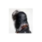 Papacha uszanka futrzana z lisa srebrnego Eve