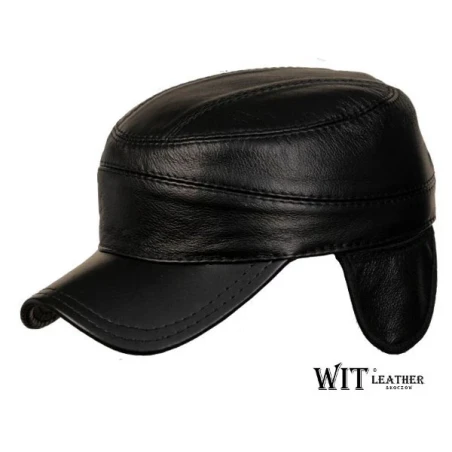 Czapka Skórzana 203 Nausznki :: Producent WITLEATHER