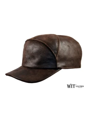 Czapka skórzana z daszkiem z wielu kolorach oraz rozmiarach. Witleather.pl
