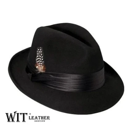 Elegancki, damski kapelusz fedora model Fedora III. Witleather.pl Skoczów