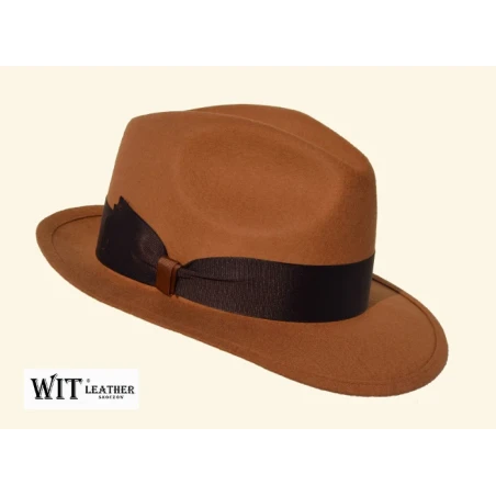 WITLEATHER  - Damski Kapelusz Filcowy Fedora II Skoczów | Producent Kapeluszy Damskich Skoczów