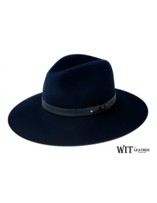 Kapelusz Damski Fedora Granatowy Fedora Lux :: Skoczów