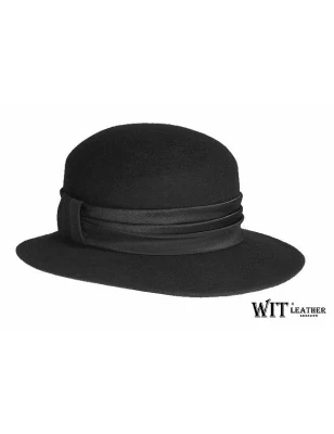 Elegancki, klasyczny kapelusz damski z wełny owczej w kliku kolorach. Witleather.pl