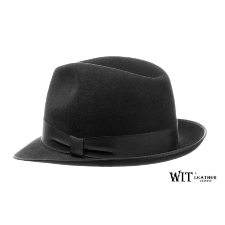 Kapelusz Fedora "Milano" Welurowy