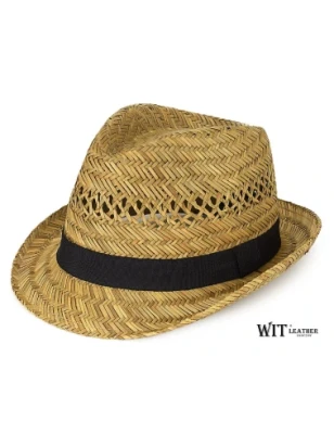 Letni kapelusz słomkowy model 051/02 trilby :: Naturalna Słomka