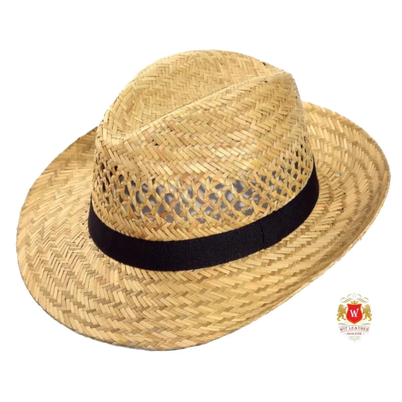 Kapelusz Słomkowy Fedora Callas