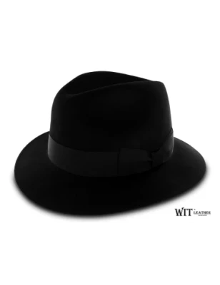 Tradycyjny kapelusz typu fedora model "Plain" Klasyczny Fedora