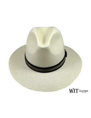 Kapelusz Słomkowy Letni Fedora Summer 12 - kolor Ecru