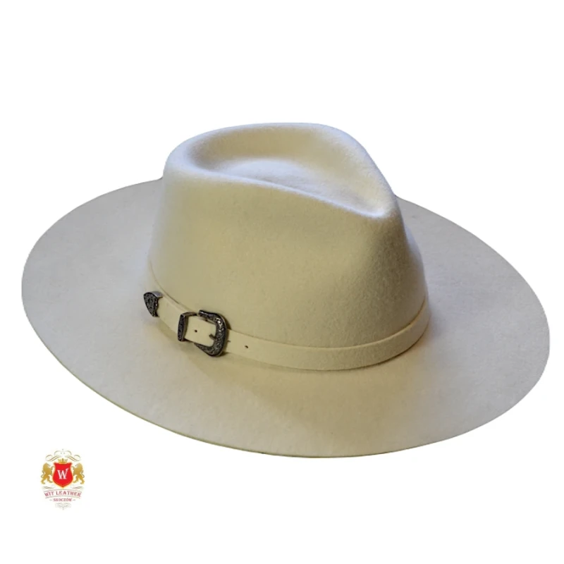 Kapelusz Damski Fedora Vanessa Kremowy