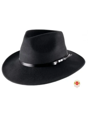 Klasyczny kapelusz fedora produkcji Skoczów, Witleather.pl