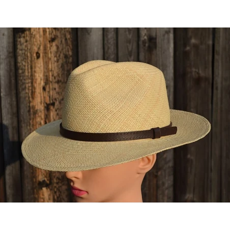 Francisco - genuine panama hat, ręcznie wyplatany. Witleather.pl