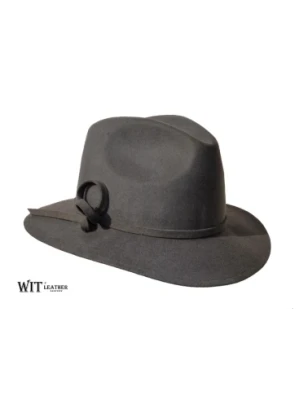 Klasyczna Damska Fedora wyprodukowana w Skoczowie :: WITLEATHER