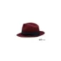 Kapelusz Fedora Alberto Bordowy