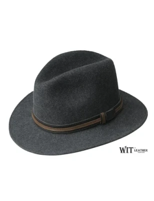Sportowy, wełniany kapelusz typu fedora model Traveler. Witleather.pl