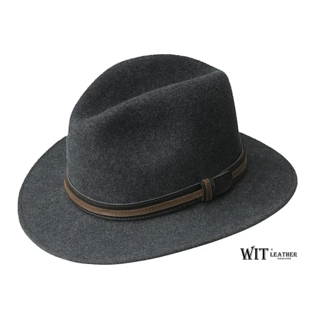 Sportowy, wełniany kapelusz typu fedora model Traveler. Witleather.pl