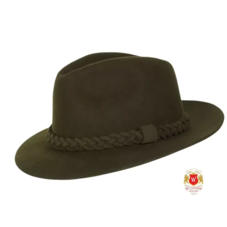 Leśnik - kapelusz myśliwski w kolorze khaki, zgniła zieleń. Skoczów