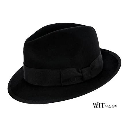 Gustowny i elegancki, kapelusz fedora, model Capri ze Skoczowa. Witleather.pl