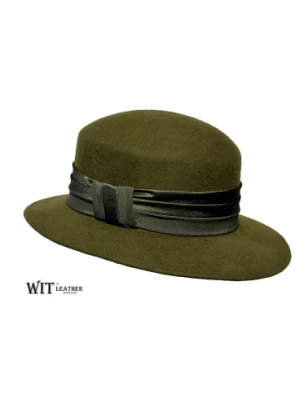 Klasyczny damski kapelusz myśliwski model 0033/33. Witleather.pl