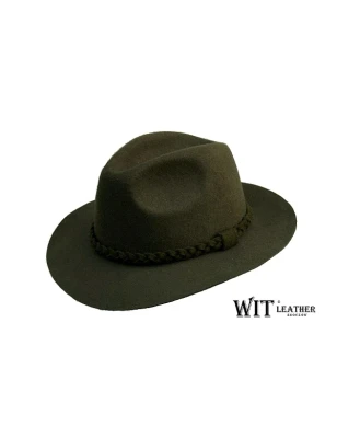 Kapelusz Myśliwski L026/09 "- Leśnik, zgniła zieleń. Witleather.pl