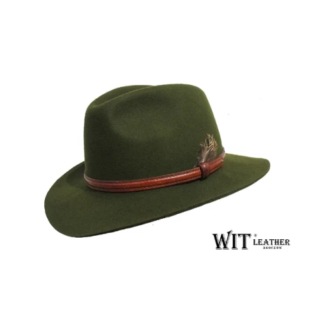 Kapelusz Myśliwski L023/11 | Felt Hunting Hat | Skoczów