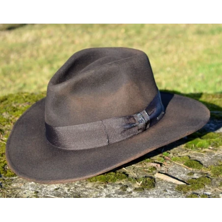 Kapelusz Męski Old Indiana Jones Palony