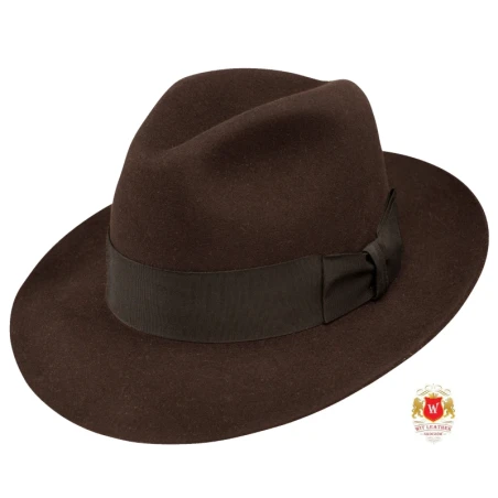 Dave II - kapelusz fedora dostępny w 14 kolorach. Witleather.pl