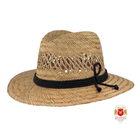 Kapelusz Słomkowy Fedora Highland Unisex