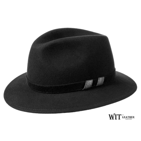 Kapelusz Fedora Mike :: Klasyczny :: Wełniany :: Skoczów