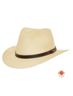 Giuseppe - oryginalny kapelusz panama w stylu fedora.