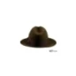 Kapelusz Fedora Welurowy - Sarni Brąz