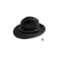 Kapelusz Fedora Welurowy Tristan czarny, popielaty, brązowy