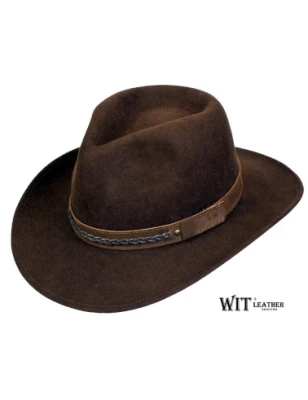 Kowbojski kapelusz w stylu western model Jukon. Witleather.pl
