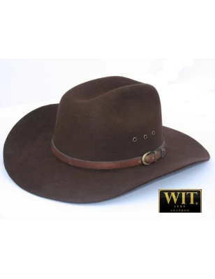 Kapelusz country & western - prawdziwie kowbojski, wykonany z wełny. Witleather.pl