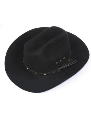 Kapelusz kowbojski w stylu western & country z wełny owczej z różnymi paskami. Witleather.pl