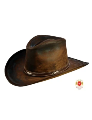 Silverado II - kapelusz skórzany kowbojski western ze Skoczowa.