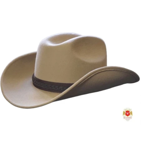 Billings - kowbojski kapelusz western Jasny Camel