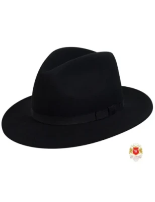 Elegancki kapelusz unisex fedora model Girona - Witleather Skoczów