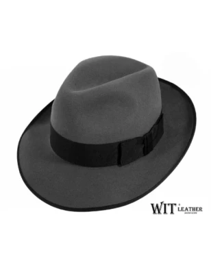 Kapelusze męskie fedora lux - na jesień, zimę, wiosnę. Witleather.pl