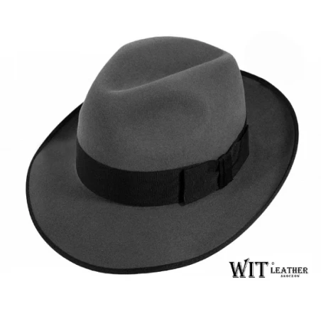 Kapelusze męskie fedora lux - na jesień, zimę, wiosnę. Witleather.pl