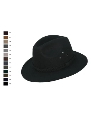 Czarny lub brązowy kapelusz fedora :: Skoczów